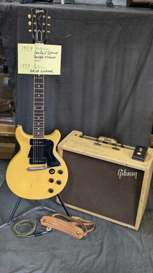 1959 Gibson Les Paul Special With Amp